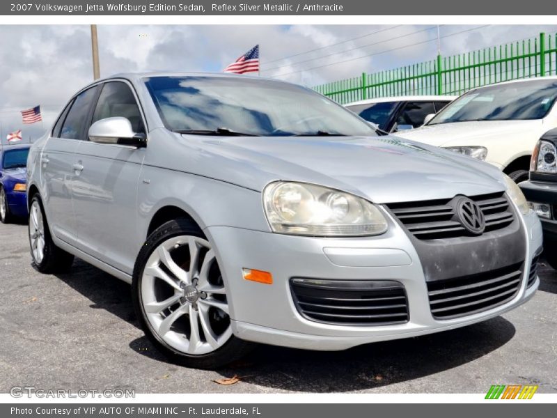 Reflex Silver Metallic / Anthracite 2007 Volkswagen Jetta Wolfsburg Edition Sedan