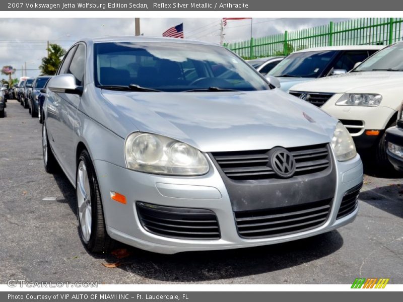 Reflex Silver Metallic / Anthracite 2007 Volkswagen Jetta Wolfsburg Edition Sedan