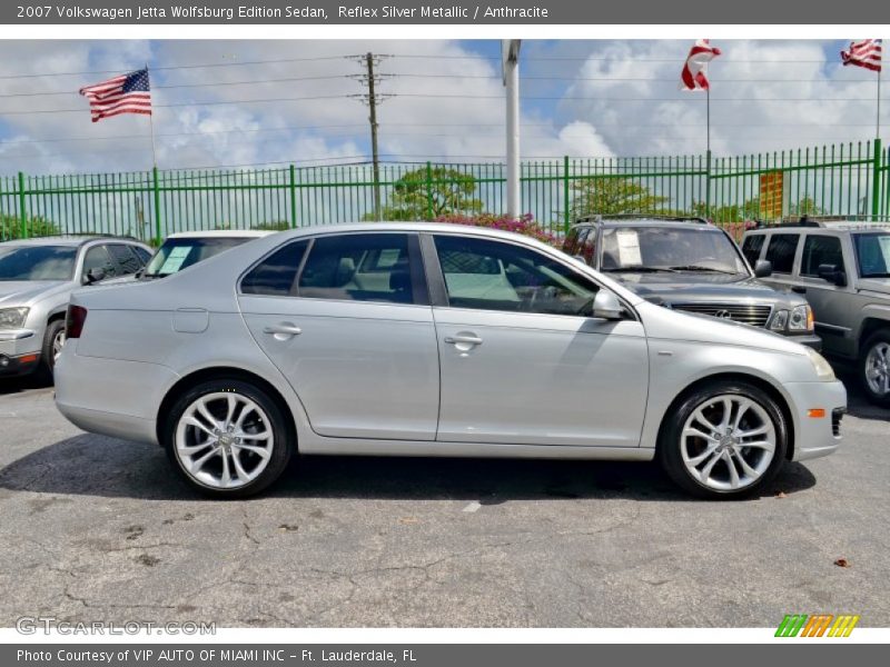 Reflex Silver Metallic / Anthracite 2007 Volkswagen Jetta Wolfsburg Edition Sedan