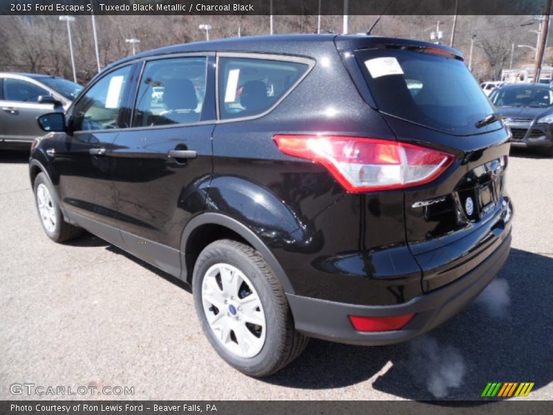 Tuxedo Black Metallic / Charcoal Black 2015 Ford Escape S