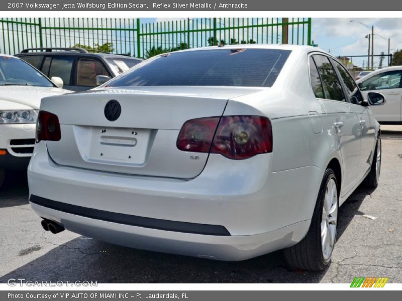 Reflex Silver Metallic / Anthracite 2007 Volkswagen Jetta Wolfsburg Edition Sedan