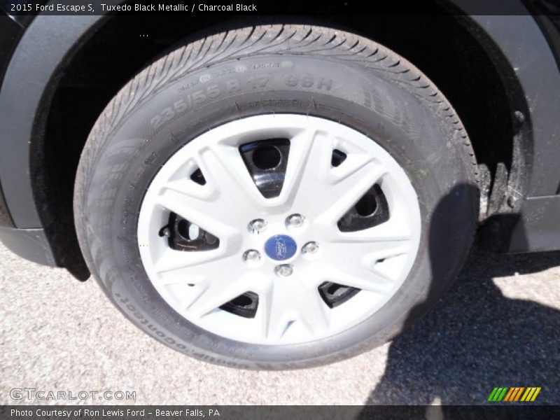 Tuxedo Black Metallic / Charcoal Black 2015 Ford Escape S