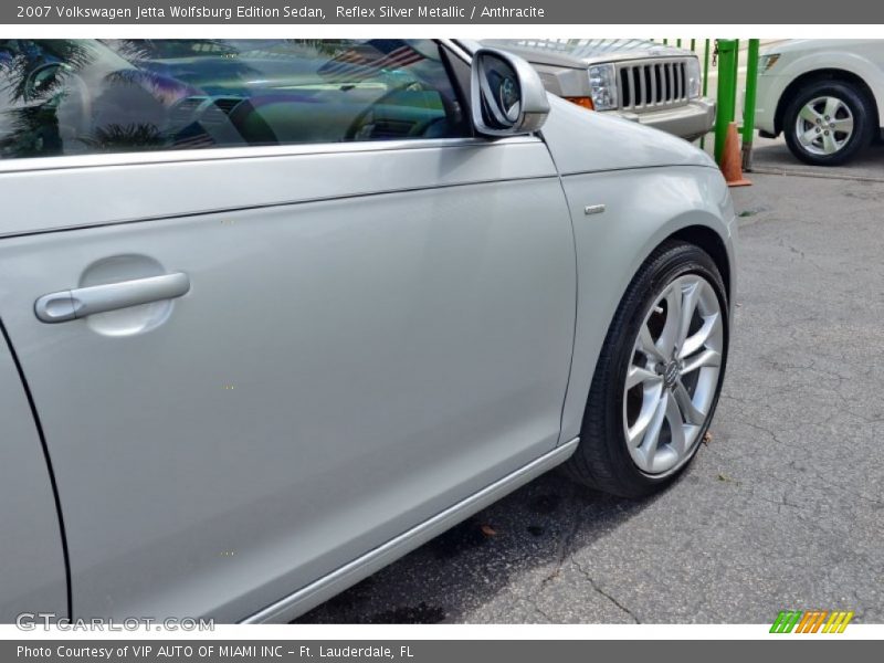 Reflex Silver Metallic / Anthracite 2007 Volkswagen Jetta Wolfsburg Edition Sedan