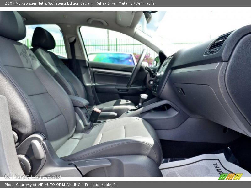 Front Seat of 2007 Jetta Wolfsburg Edition Sedan