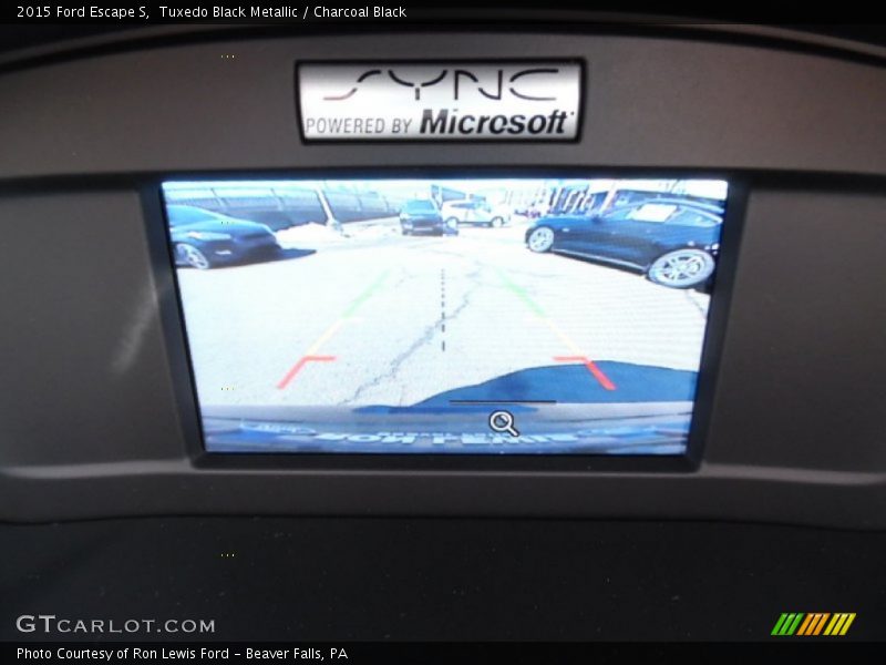 Tuxedo Black Metallic / Charcoal Black 2015 Ford Escape S