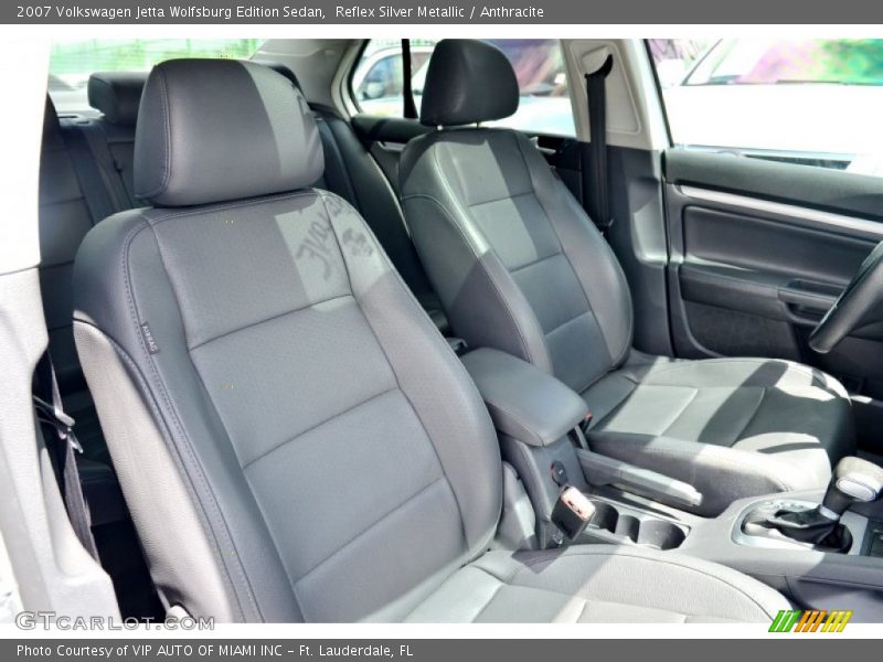 Front Seat of 2007 Jetta Wolfsburg Edition Sedan