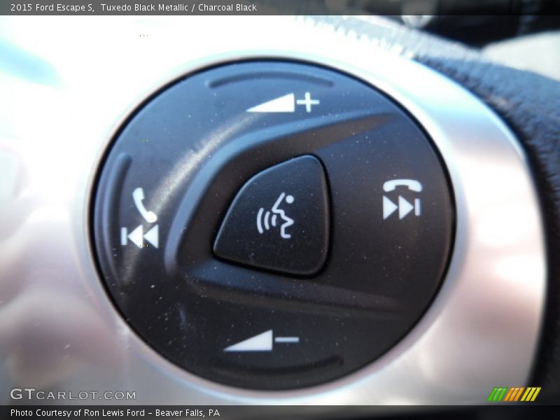 Tuxedo Black Metallic / Charcoal Black 2015 Ford Escape S