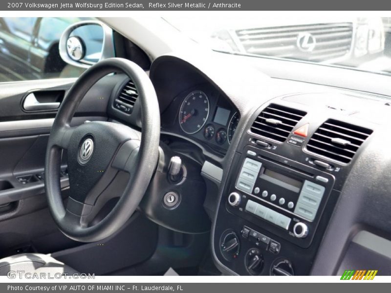 Reflex Silver Metallic / Anthracite 2007 Volkswagen Jetta Wolfsburg Edition Sedan