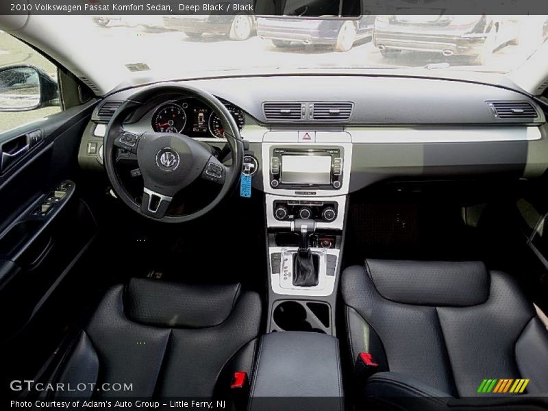 Deep Black / Black 2010 Volkswagen Passat Komfort Sedan