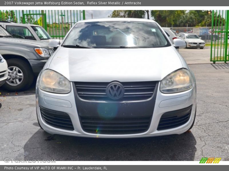Reflex Silver Metallic / Anthracite 2007 Volkswagen Jetta Wolfsburg Edition Sedan