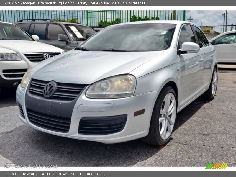 Reflex Silver Metallic / Anthracite 2007 Volkswagen Jetta Wolfsburg Edition Sedan