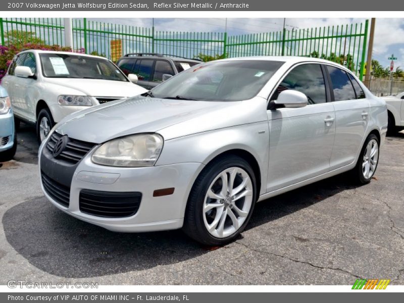 Reflex Silver Metallic / Anthracite 2007 Volkswagen Jetta Wolfsburg Edition Sedan