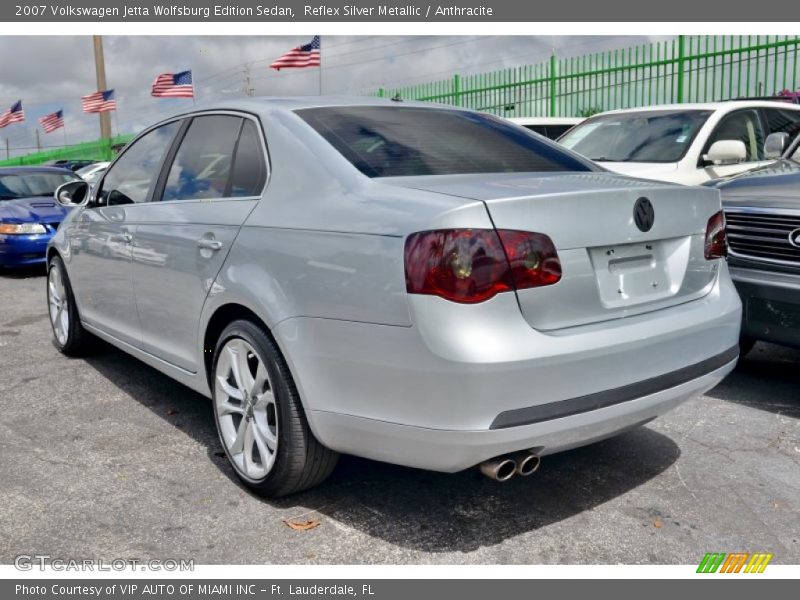 Reflex Silver Metallic / Anthracite 2007 Volkswagen Jetta Wolfsburg Edition Sedan