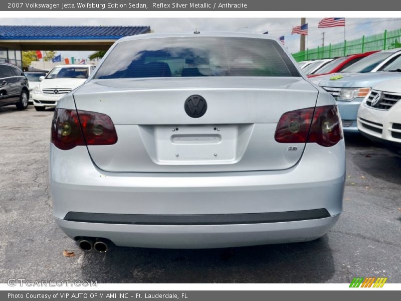Reflex Silver Metallic / Anthracite 2007 Volkswagen Jetta Wolfsburg Edition Sedan