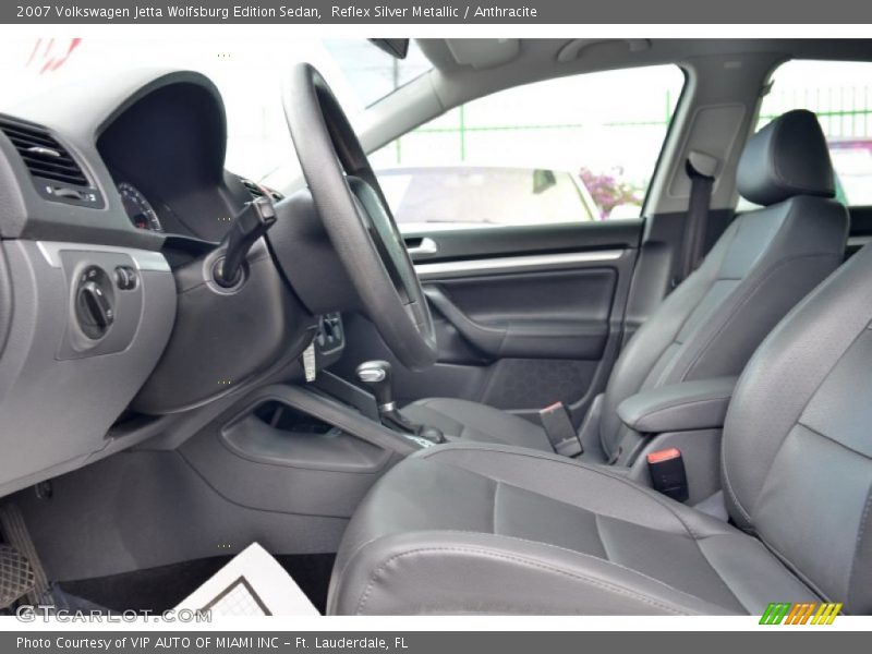 Reflex Silver Metallic / Anthracite 2007 Volkswagen Jetta Wolfsburg Edition Sedan
