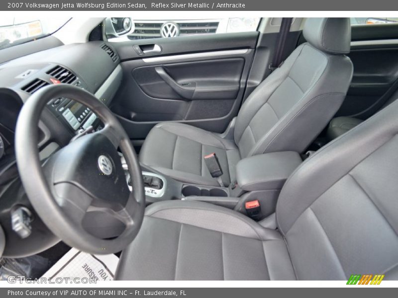 Reflex Silver Metallic / Anthracite 2007 Volkswagen Jetta Wolfsburg Edition Sedan