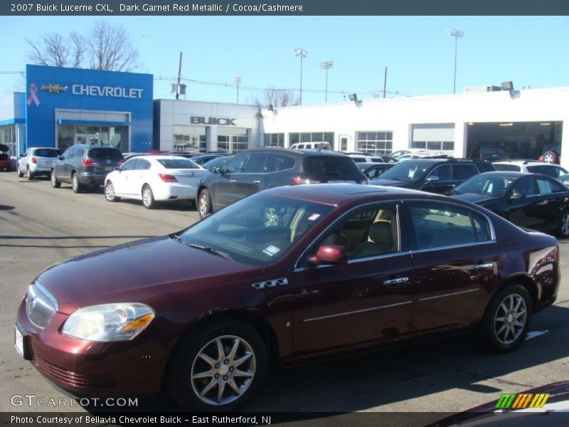 Dark Garnet Red Metallic / Cocoa/Cashmere 2007 Buick Lucerne CXL