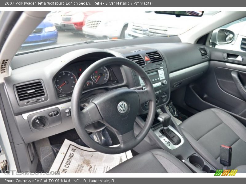  2007 Jetta Wolfsburg Edition Sedan Anthracite Interior