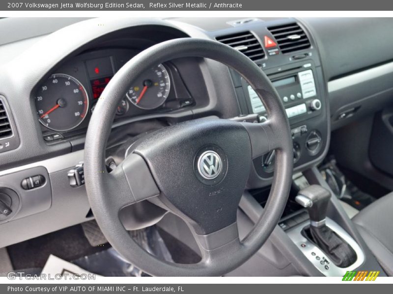  2007 Jetta Wolfsburg Edition Sedan Steering Wheel