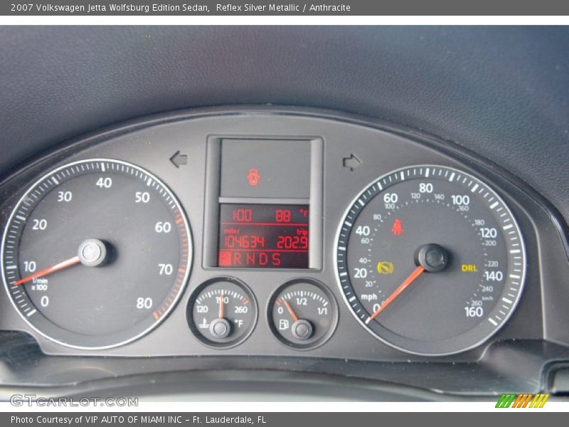  2007 Jetta Wolfsburg Edition Sedan Wolfsburg Edition Sedan Gauges
