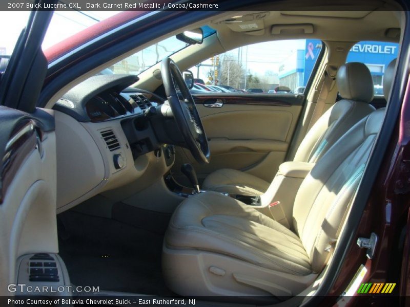 Dark Garnet Red Metallic / Cocoa/Cashmere 2007 Buick Lucerne CXL