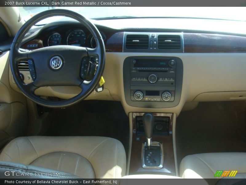 Dark Garnet Red Metallic / Cocoa/Cashmere 2007 Buick Lucerne CXL