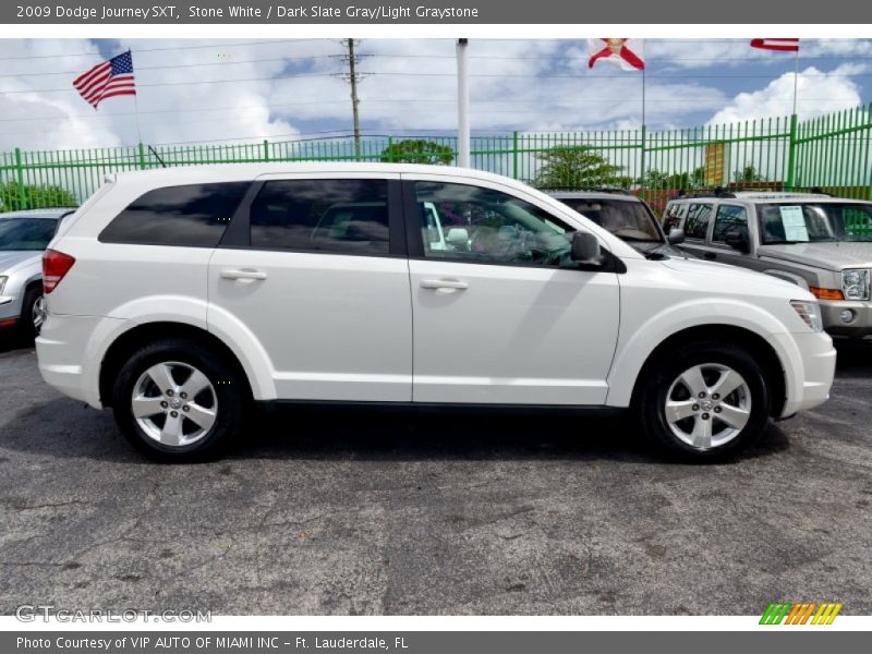 Stone White / Dark Slate Gray/Light Graystone 2009 Dodge Journey SXT