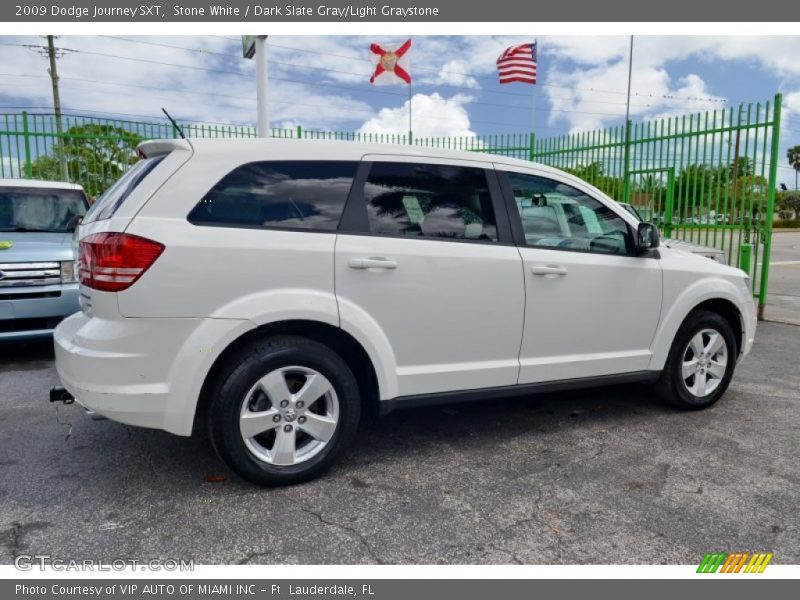 Stone White / Dark Slate Gray/Light Graystone 2009 Dodge Journey SXT