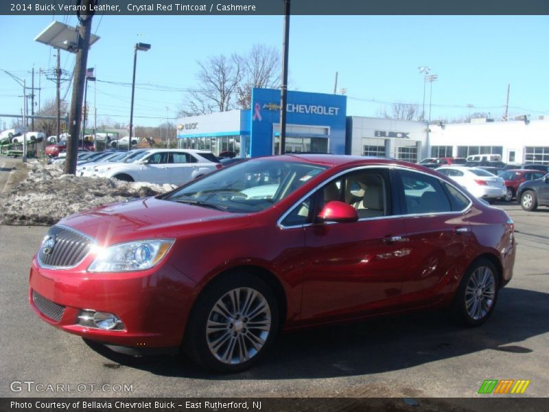 Crystal Red Tintcoat / Cashmere 2014 Buick Verano Leather