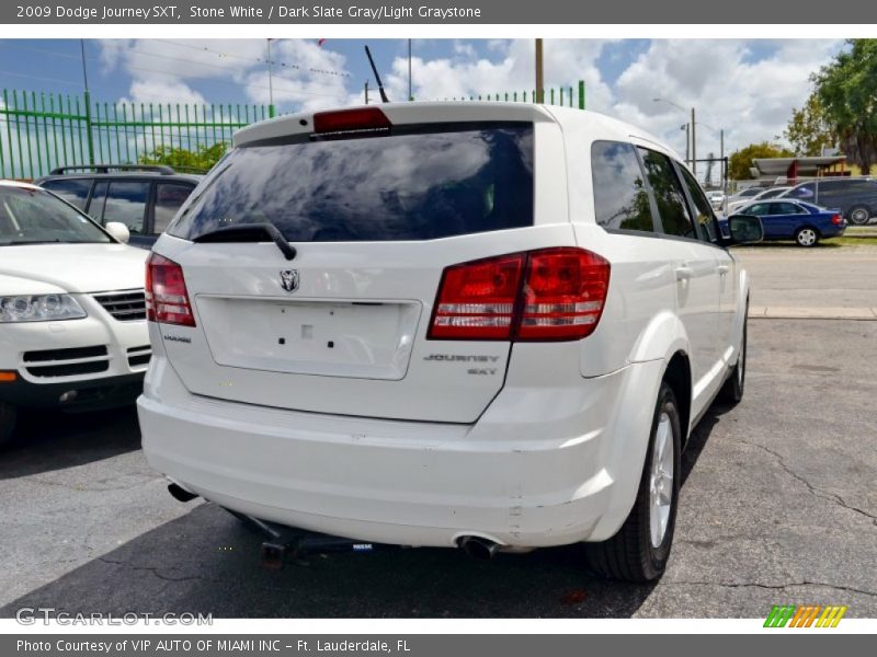 Stone White / Dark Slate Gray/Light Graystone 2009 Dodge Journey SXT