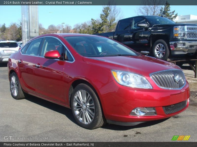 Crystal Red Tintcoat / Cashmere 2014 Buick Verano Leather