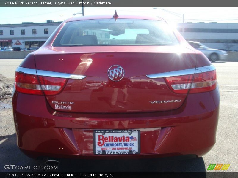 Crystal Red Tintcoat / Cashmere 2014 Buick Verano Leather