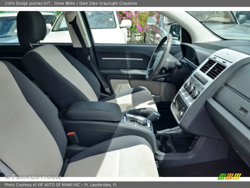 Stone White / Dark Slate Gray/Light Graystone 2009 Dodge Journey SXT