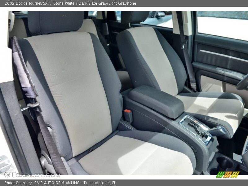 Stone White / Dark Slate Gray/Light Graystone 2009 Dodge Journey SXT