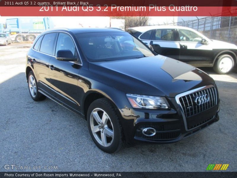 Brilliant Black / Black 2011 Audi Q5 3.2 quattro