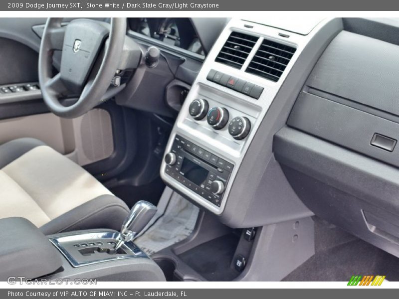 Stone White / Dark Slate Gray/Light Graystone 2009 Dodge Journey SXT