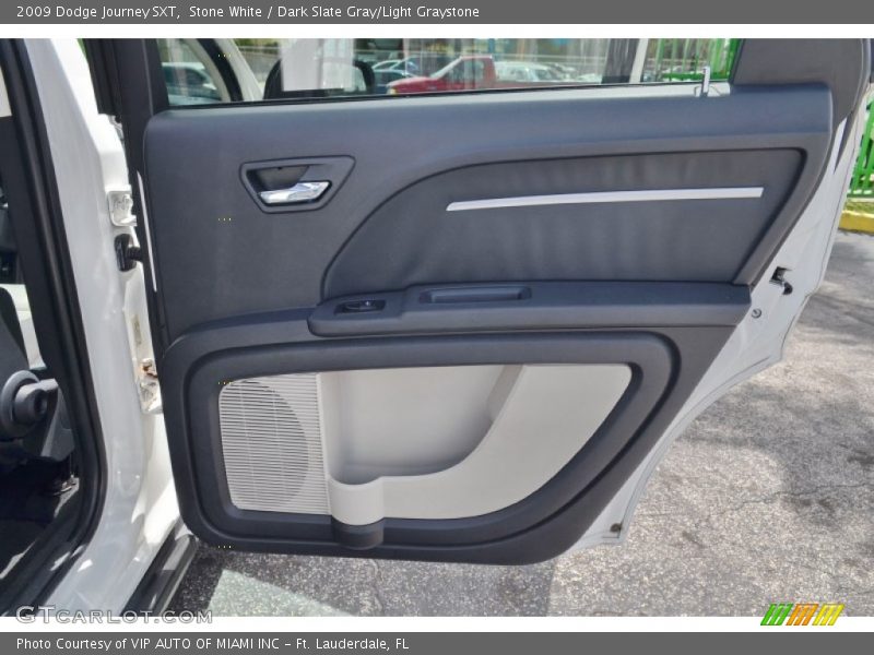 Stone White / Dark Slate Gray/Light Graystone 2009 Dodge Journey SXT