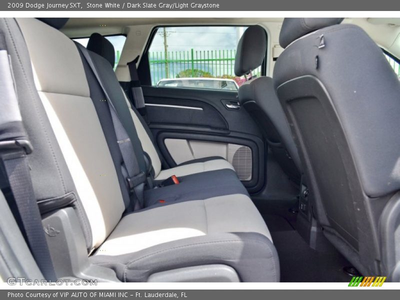 Stone White / Dark Slate Gray/Light Graystone 2009 Dodge Journey SXT