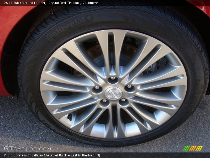 Crystal Red Tintcoat / Cashmere 2014 Buick Verano Leather