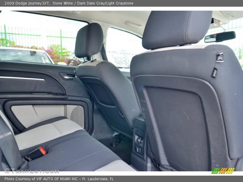 Stone White / Dark Slate Gray/Light Graystone 2009 Dodge Journey SXT