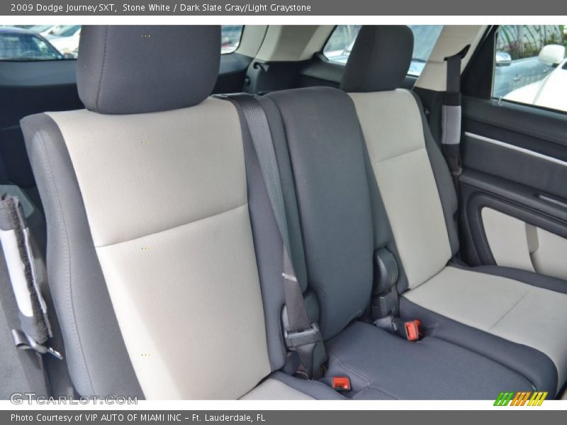 Stone White / Dark Slate Gray/Light Graystone 2009 Dodge Journey SXT