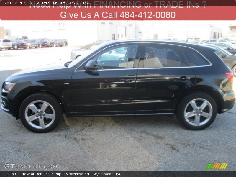 Brilliant Black / Black 2011 Audi Q5 3.2 quattro