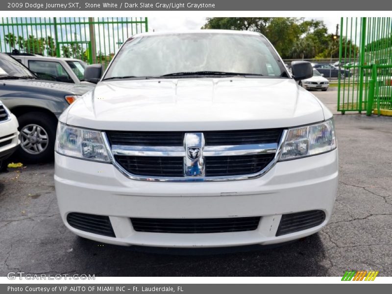 Stone White / Dark Slate Gray/Light Graystone 2009 Dodge Journey SXT