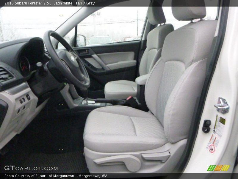  2015 Forester 2.5i Gray Interior