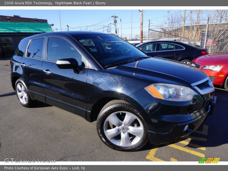 Nighthawk Black Pearl / Ebony 2008 Acura RDX Technology