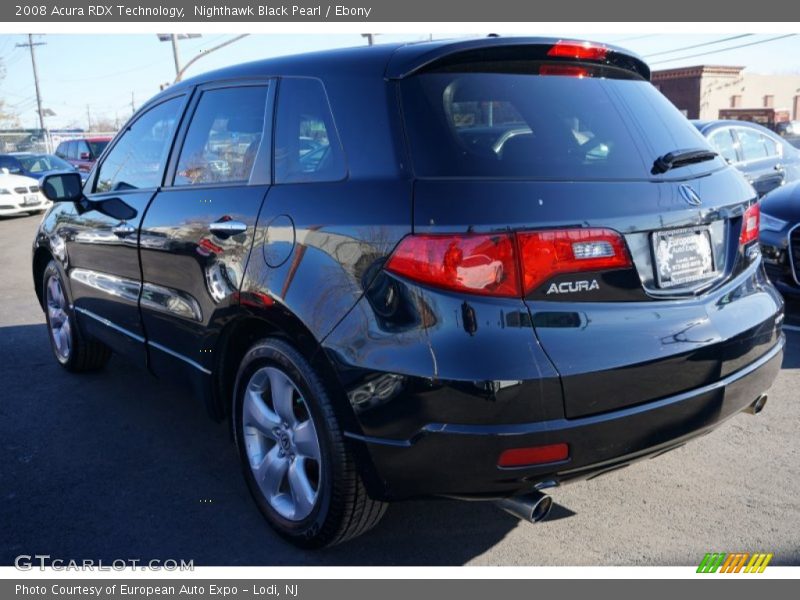 Nighthawk Black Pearl / Ebony 2008 Acura RDX Technology