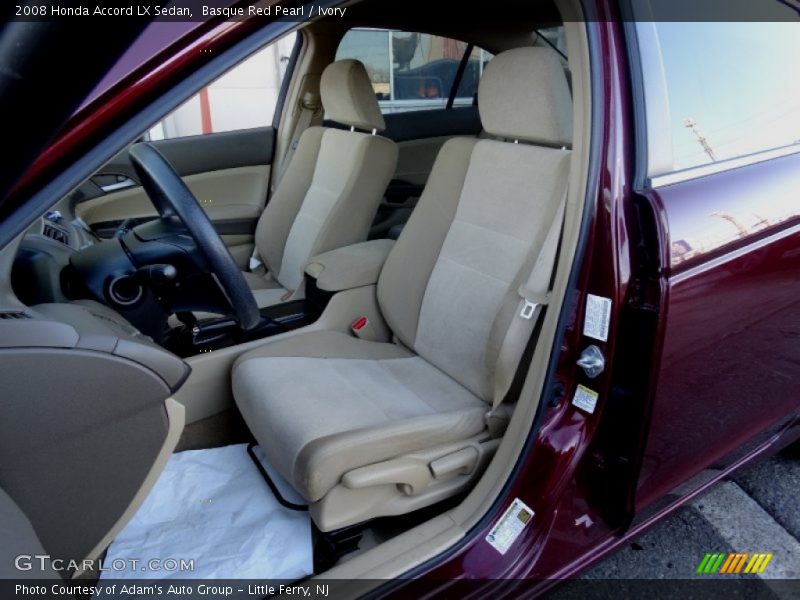 Basque Red Pearl / Ivory 2008 Honda Accord LX Sedan