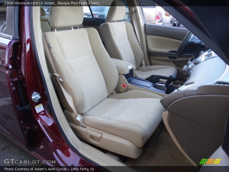 Basque Red Pearl / Ivory 2008 Honda Accord LX Sedan