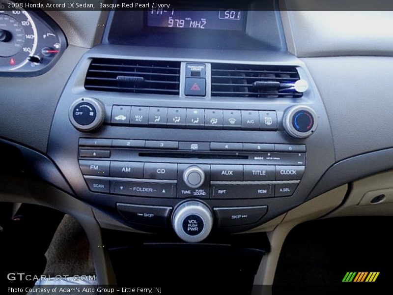 Basque Red Pearl / Ivory 2008 Honda Accord LX Sedan