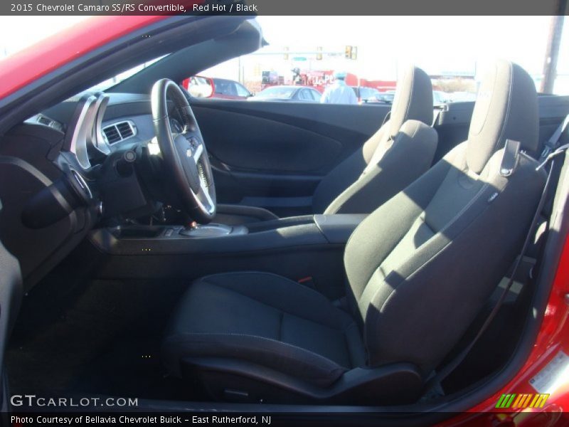 Red Hot / Black 2015 Chevrolet Camaro SS/RS Convertible